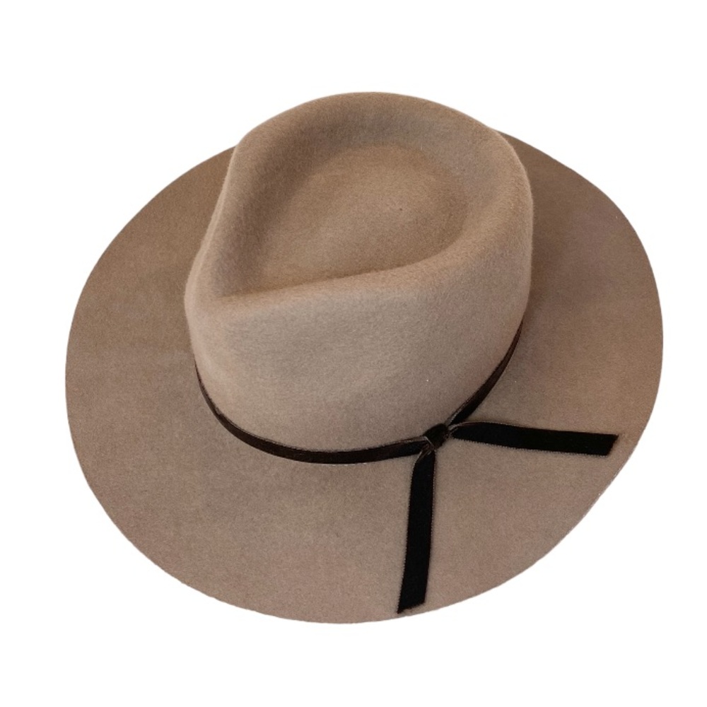 Lucky Brand 100% Genuine Wool Felt Bow Hat Fedora